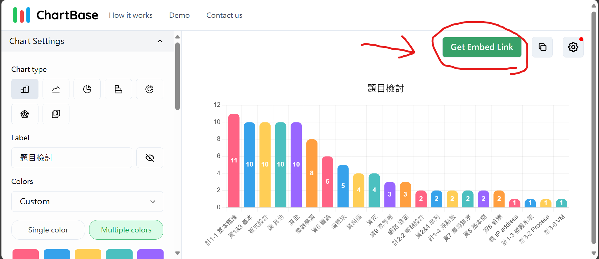 【Notion】5分鐘教你在Notion配合ChartBase建立第三方圖表! 取得link