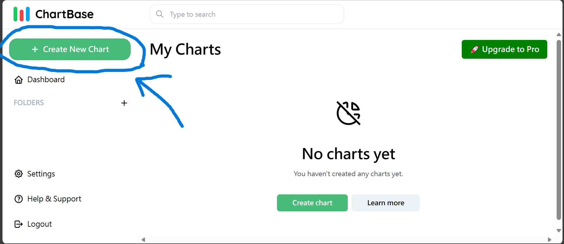 【Notion】5分鐘教你在Notion配合ChartBase建立第三方圖表! 點擊建立圖表示意圖