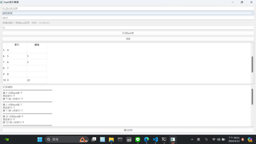 【113資管所考研】讀書計畫-資料結構篇 hash計算機